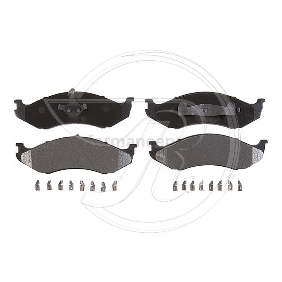 Conjunto de pastilhas de freio a disco dianteiro traseiro sapata de freio a tambor para Jeep Cherokee 1990-2000 - Imagem 4 de 4