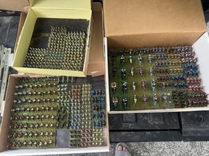 626 Pc RPG MOGHUL Indian Asian 1/87? Painted Wargaming Army WAR ELEPHANTS Painte
