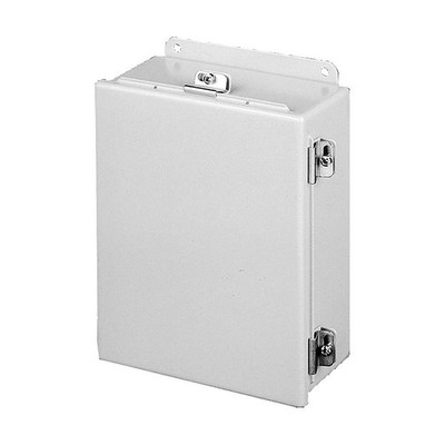 HOFFMAN A1614CHNF Enclosure,Mtlc,16In.Hx 14In.Wx6In.D 32FE35