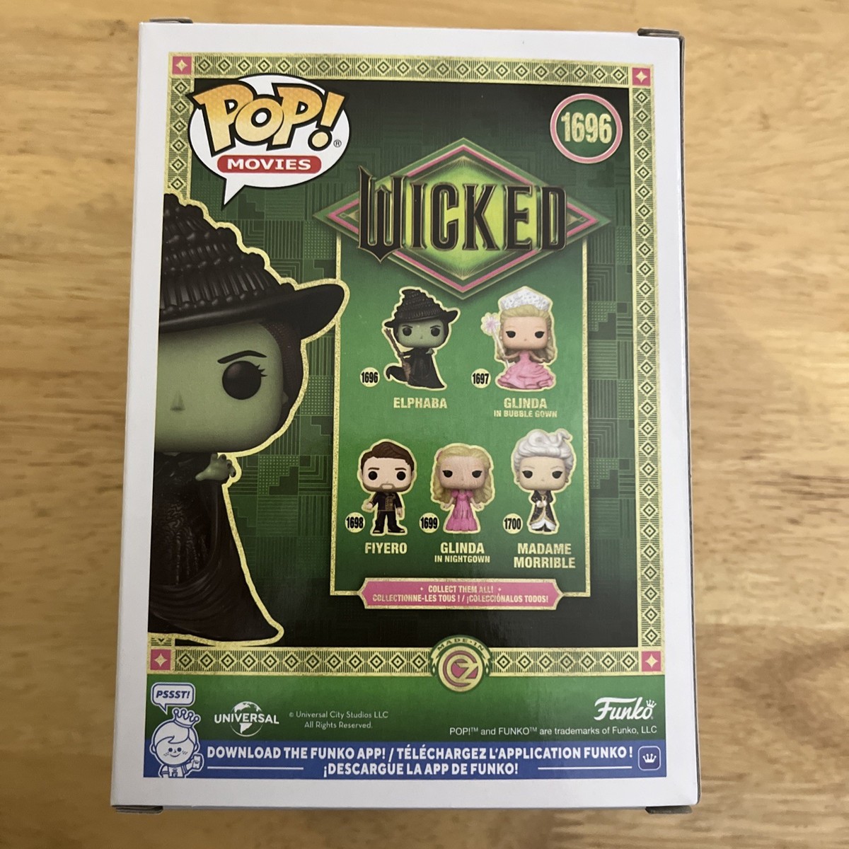 Funko Pop! Vinyl: Wicked - Elphaba & Glinda in Shiz Uniform 2-Pack
