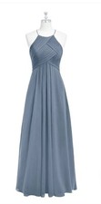 Azazie Women’s A6 Ginger Twilight Blue Bridesmaids Dress Wedding