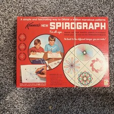 Vintage original 1967 Spirograph by Kenner 401 Original Box Complete