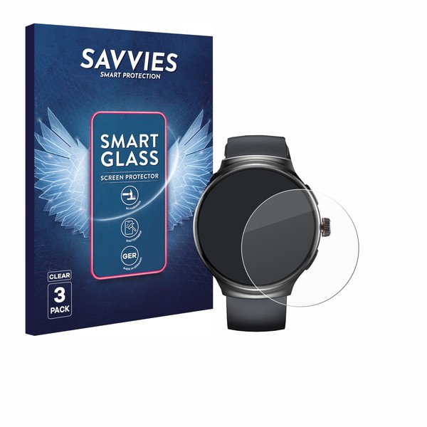 "3X Savvies Schutzglas FüR Oukitel V5 1.43\" Panzer Folie Glas Klar"-image