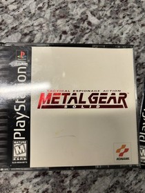 Metal Gear Solid (Sony PlayStation 1 PS1 1999) CIB