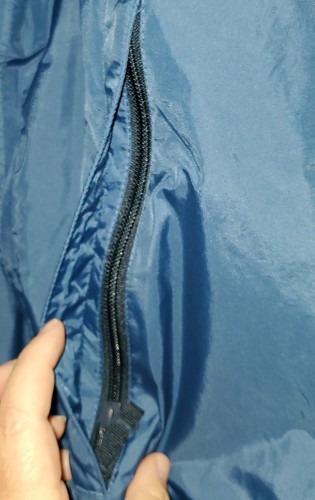 Columbia Sportswear Omni Tech Waterproof Rain Blue Red Jacket Mens XXL - Picture 5 of 21