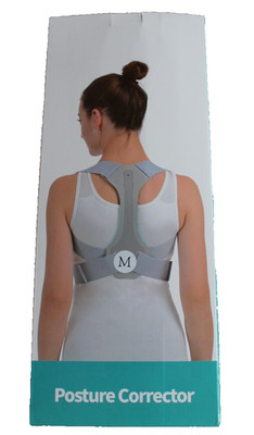 Posture Corrector Gray Brace NEW In Box Women's - M