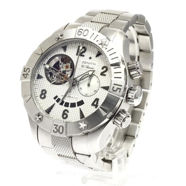 Zenith — Zenith Defy Classic Skeleton 03.0526.4021 46mm SS Silver Dial Watch #C5328