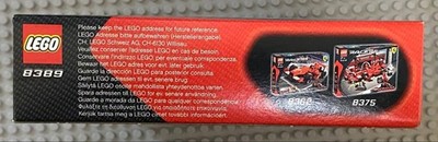 LEGO Racers: M. Schumacher and R. Barrichello (8389) for sale