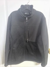 Swiss Tech Performance Gear Men's Jacket Large Black Full Zip