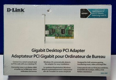 Brand New!  D-Link Gigabit Desktop PCI Adapter DGE-530T (sealed package)