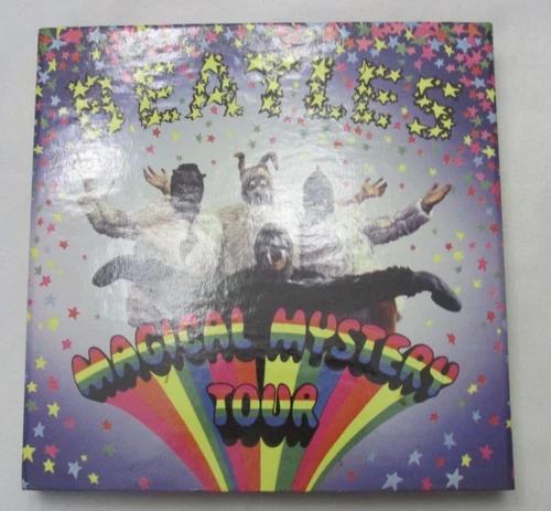 THE BEATLES MAGICAL MYSTERY TOUR SEALED BOX DELUXE 2xVINYL  7" DVD BLUE RAYL15