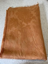 Vintage Upholstery Fabric Burnt Orange Brand New 51 x 144 Inches