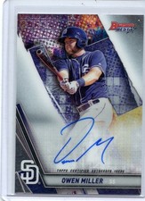 2019 Bowman's Best Best of '19 Autographs #B19-OM Owen Miller