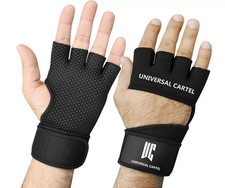 Gym Gloves Weightlifting Workout Grip Fitness CrossFit Breathable Comfort Fit UC