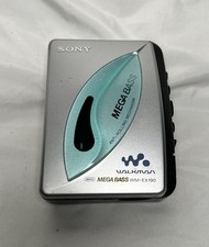 Sony Walkman WM-EX190 Vintage Stereo Cassette Player w/ Clip Tested  Working