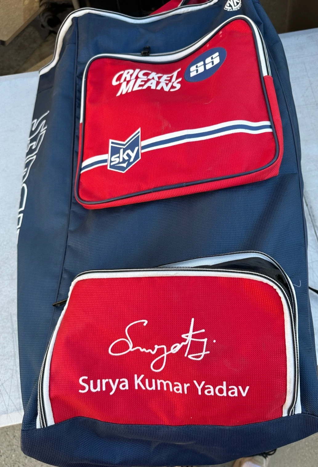 SS Junior Full Cricket Kit Set SKY - Thumbnail 2
