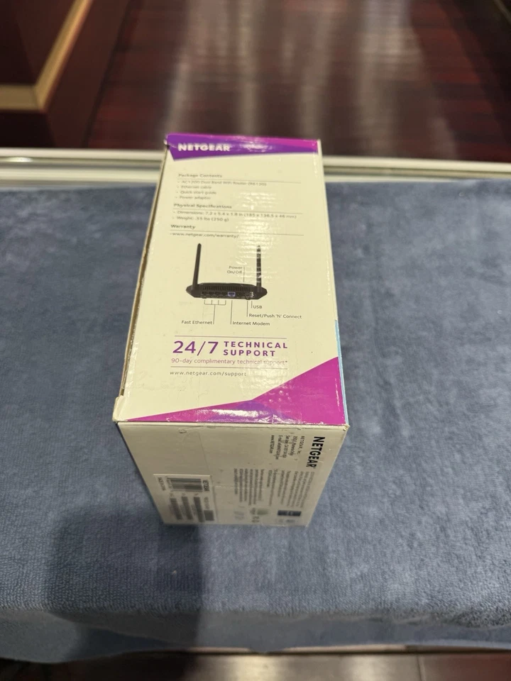 NETGEAR AC1200 Dual Band WiFi Router Wireless Internet - Image 3 of 4