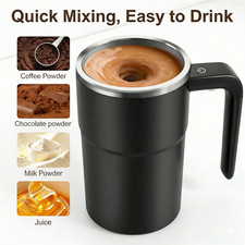 Automatic Magnetic Electric Self Stirring Mug Cup Mixing Coffee Milk Tea Beer