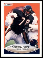 1990 Fleer - Keith Van Horne #302