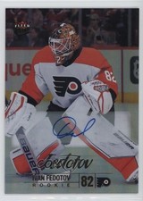2024-25 Upper Deck Fleer Ultra Rookies Rainbow Foil Ivan Fedotov #246 Auto r9d