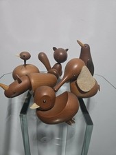 Senshukai Royal Pets Set of 6 Wooden Animals Scandinavian Goods Wooden Toys