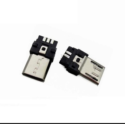 50 Pcs Micro USB Type B Male 5Pin SMT Socket Jack Connectors Port PCB Board