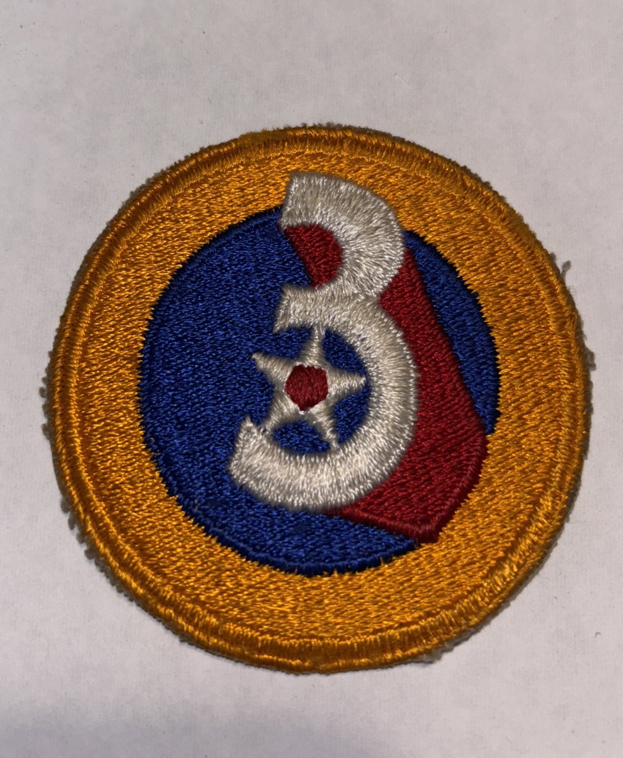 Vintage Original WWII WW2 USAAF 3rd Army Air Force Patch