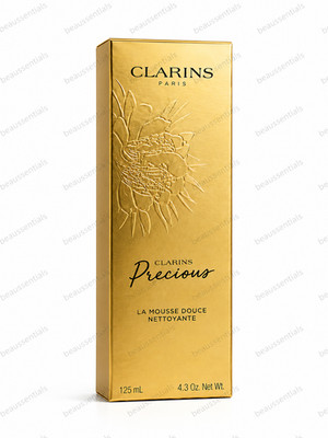 Clarins Precious La Mousse Luxury Foaming Face Cleanser 4.3 oz 125 mL New In Box