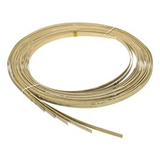 7 Roll Bamboo Strips for Weaving,0.31"x10ft Basket Weaving Supplies 1mm Green