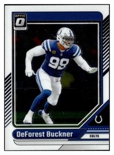 DeForest Buckner 2024 Donruss Optic #86 Indianapolis Colts Chrome Card *307