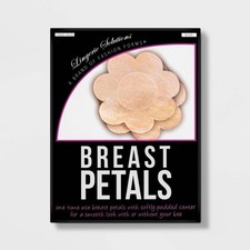 Lingerie Solutions Fashion Forms Breast Petals 3 Pairs One Size Nude