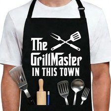 Funny Cooking Aprons for Cooking,Husband Wife Couple Gifts,Grilling Kitchen A...