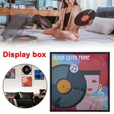 12" Vinyl Record Frame Wall Album Art Display Frame for LP Cover Sleeve Home