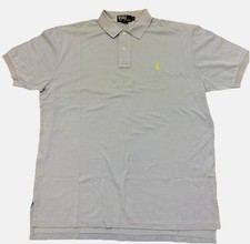 Polo Ralph Lauren Polo Men  s Size XL Light Blue With A Yellow Pony 100 Cotton
