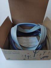 Elk Friends Baby Toddler 4-Pack Suction Sleeves for porcelain plates NIB