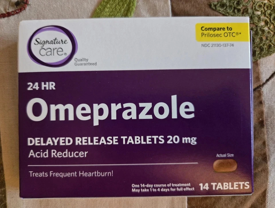 400 Capsules OTC 20mg Generic Prilosec Expiry 2027