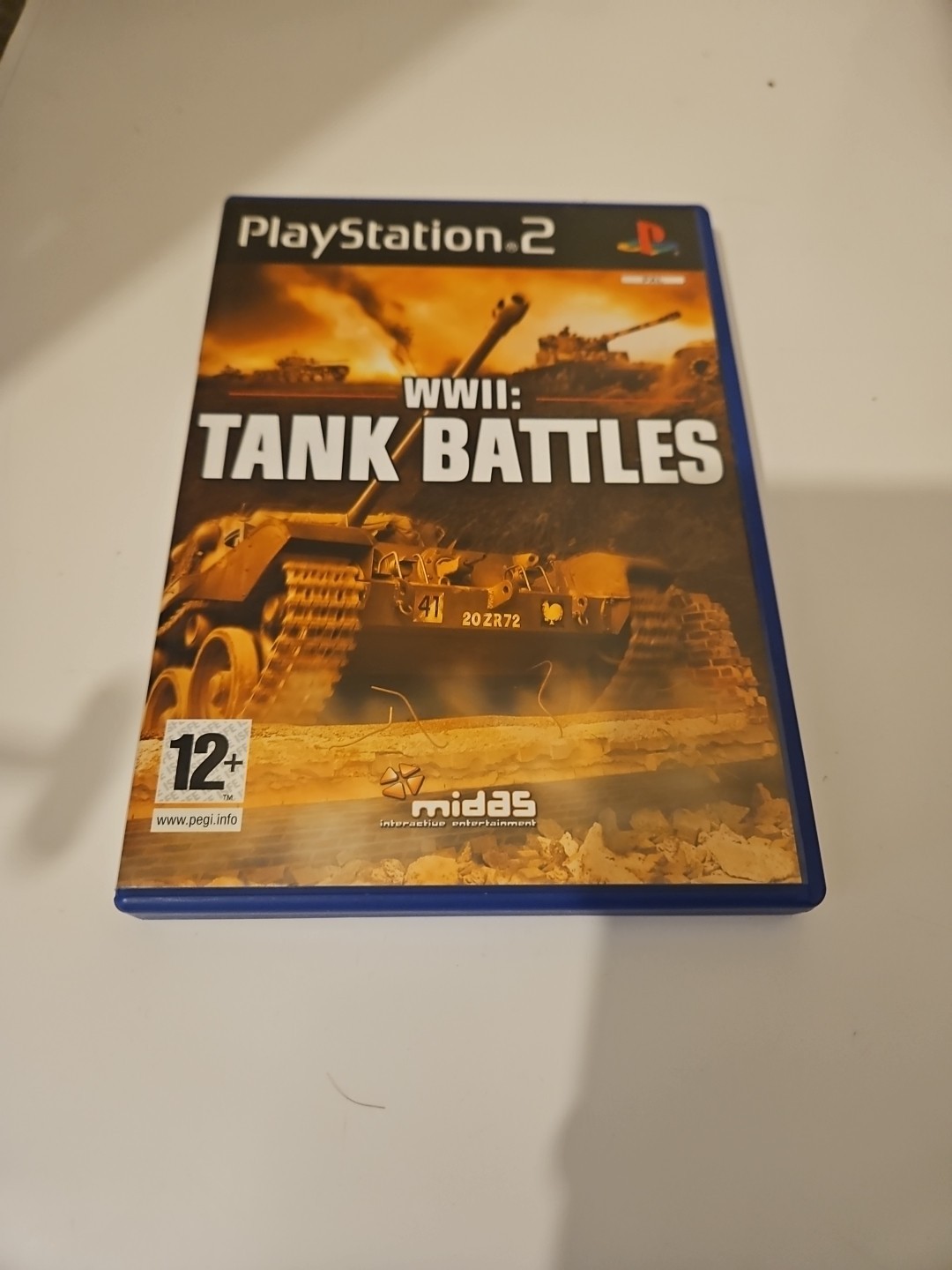 WW2 Tank Battles - PlayStation 2 - Complete - Tested - PS2 Game, Midas, SONY