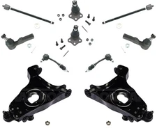 For 1997-99 Dodge Dakota Rear Wheel Drive Lower Control Arms Tie Rods Sway Bar