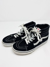 VANS Classic Sk8 Hi Black and White Size US Kids 3