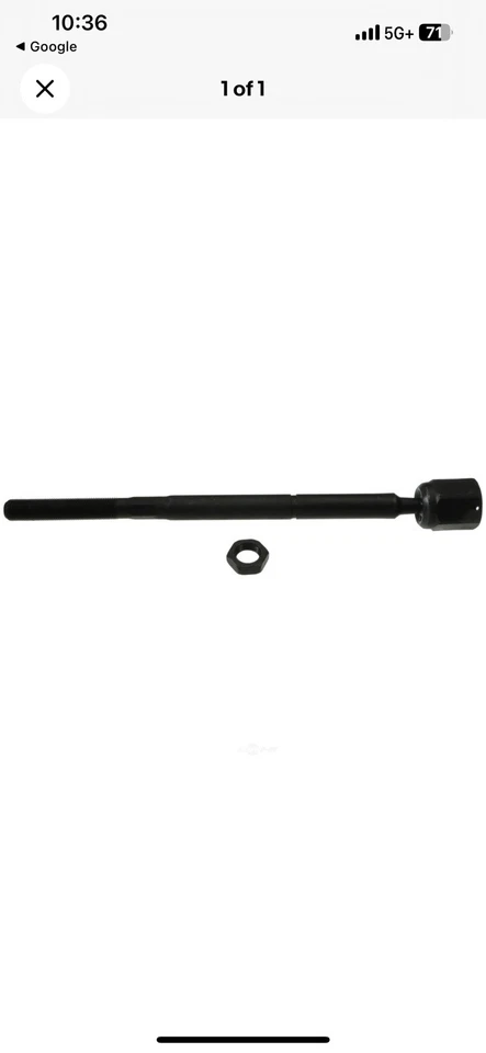 Steering Tie Rod End Parts Master EV318 fits 1995 Lincoln Continental - Image 2 of 2