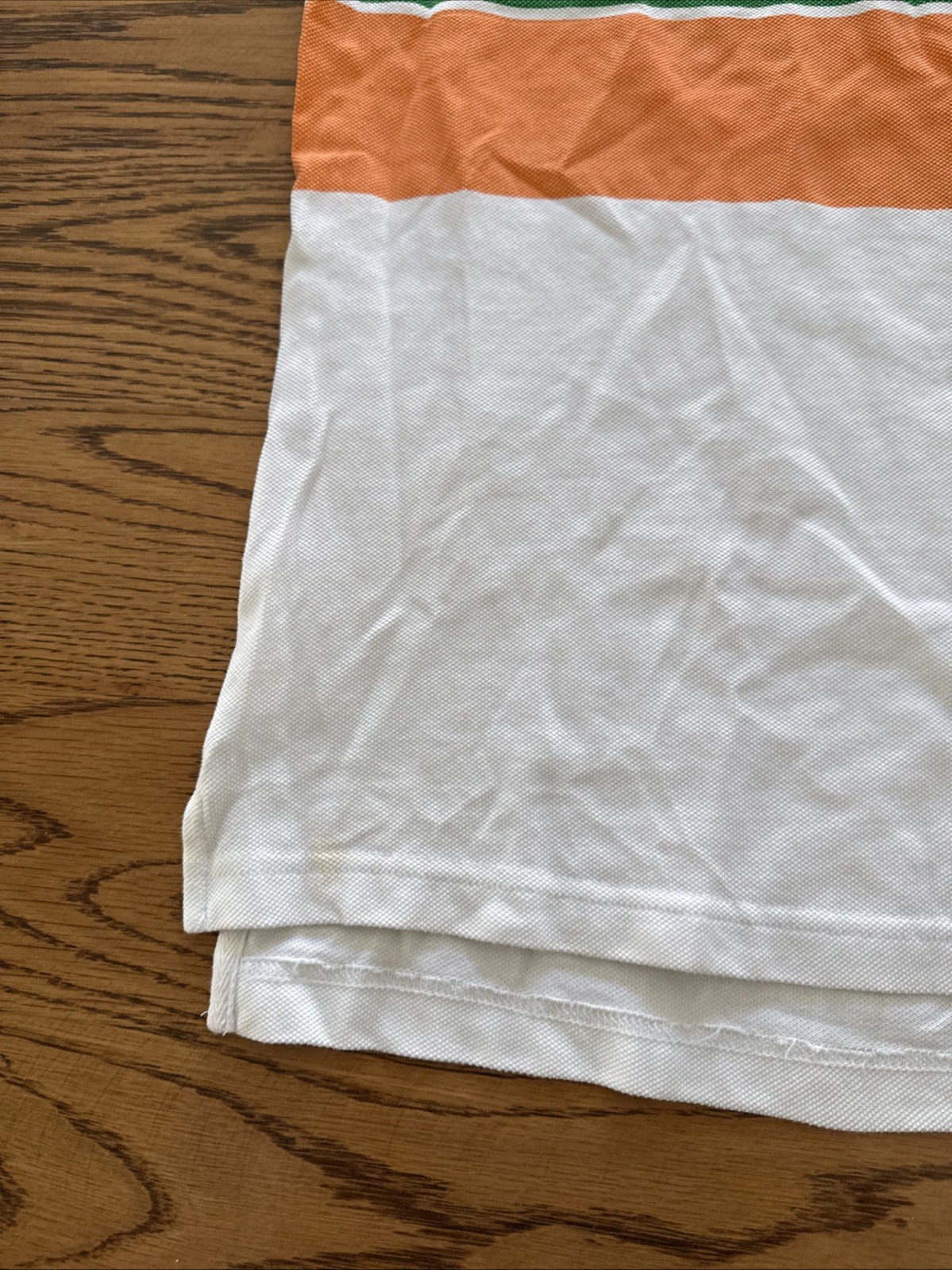 Vintage Pepsi Cola Nickel’s Worth Polo Shirt 4XL White Striped Embroidered Rare image 7