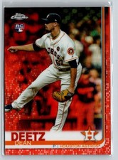 2019 Topps Chrome #79 Dean Deetz Orange Refractor #/25 E21