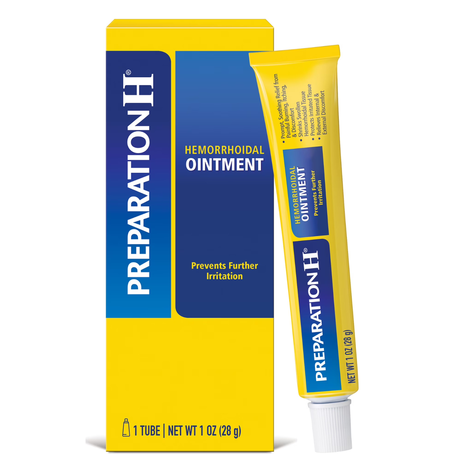 Canadian Preparation H Ointment With Bio-Dyne Multi-Symptom 25g Canada New