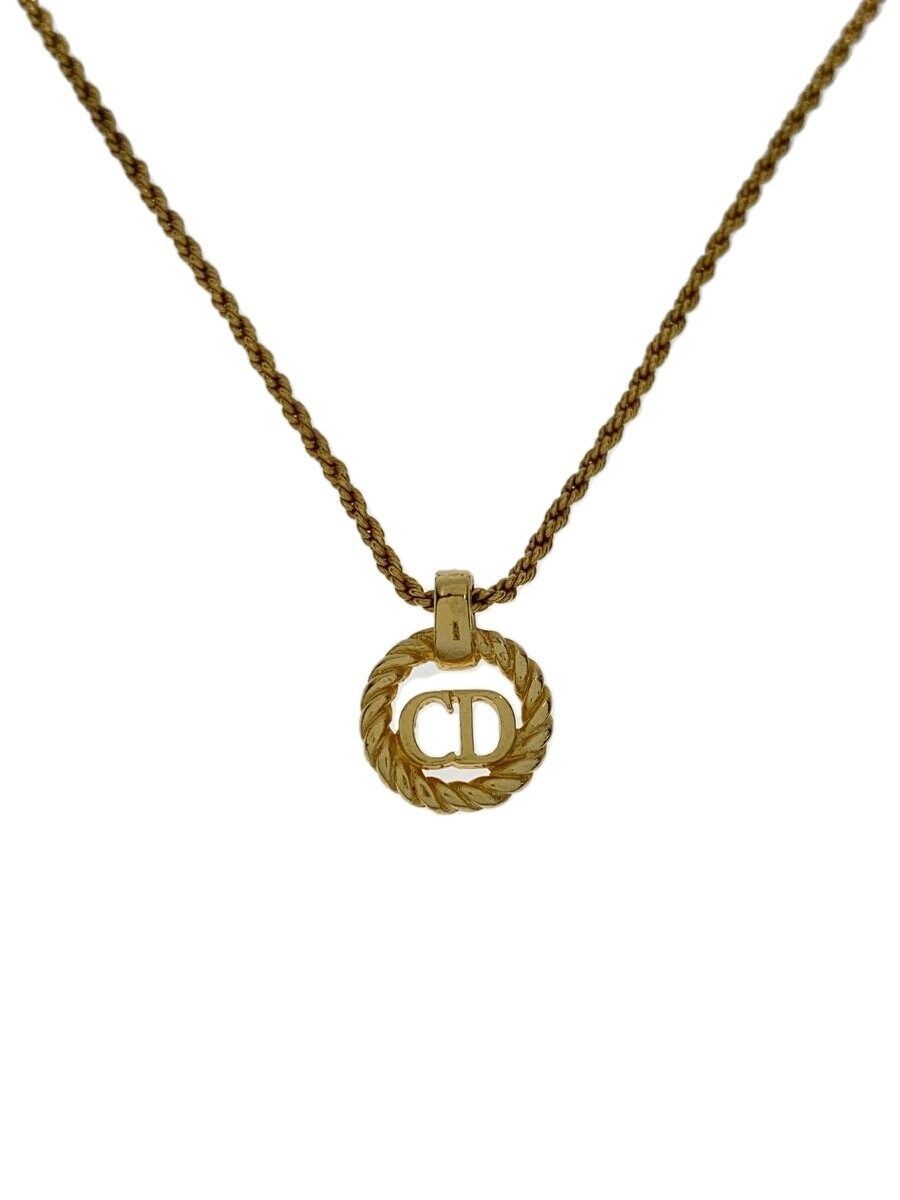 Christian Dior Gold Necklace for Women - Elegant & Luxurious