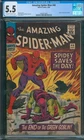 Amazing Spider-Man #40 ⭐ CGC 5.5 ⭐ Green Goblin Origin! Silver Age Marvel 1966