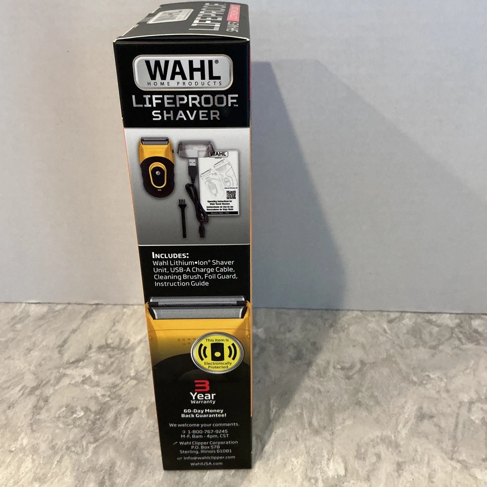 Wahl 7065L Life Proof Lithium Ion Flex Foil Shaver 3023681 SEALED - Image 4 of 4