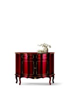 Luxus Italienische Holz MöBel Kommode Rot Buffet Schrank Wohnzimmer MöBel Neu