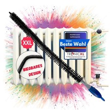 XXL Spazzola Radiatore per Pulizia per Vecchie Lamelle Riscaldamento Spazzola Pulizia He