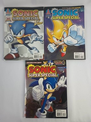 Lot of 3 Sonic Super Special The Collection First 3 issues 1 + 2 + 3 Archie