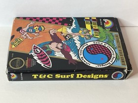 T&C Surf Designs: Wood & Water Rage (Nintendo NES, 1988) Box Cleaned Tested